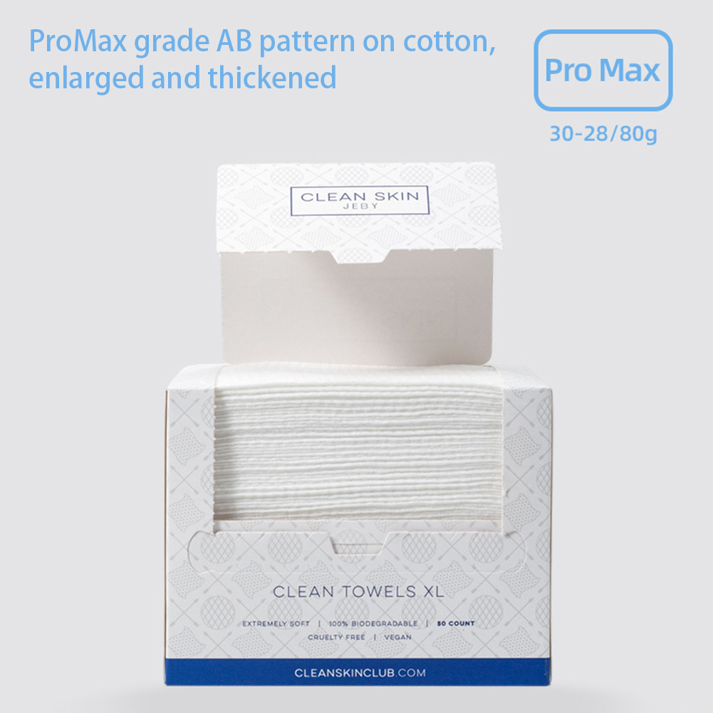 Serviette jetable pour le visage, lingette propre pour la peau, lingette jetable pour le démaquillage, Ultra douce et douce pour la peau