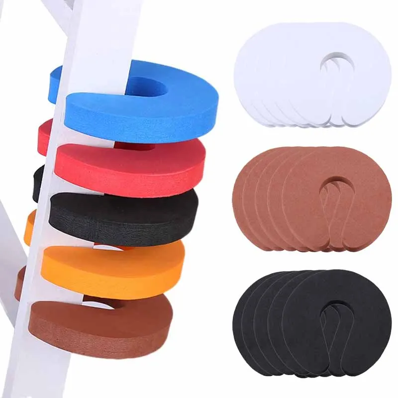1/5 pçs rolhas de porta eva crianças proteção c forma anti pitada rolha de porta segurança do bebê proteger porta parar espuma macia clipe