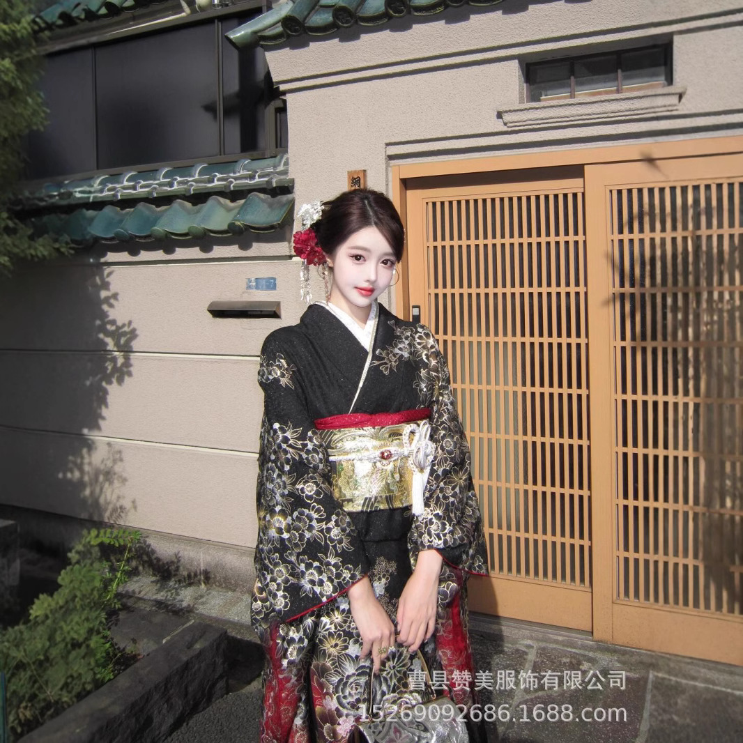 Новая одежда для девочек-богов и дочери под мирном, японская традиционная ретро японская улучшенная одежда для фотографий