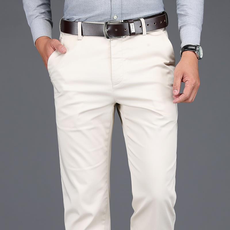 Calça jeans justa reta fina masculina, calça casual, moda streetwear sólida, tamanho grande, fina, moda verão, branca, masculina, social, 27-38