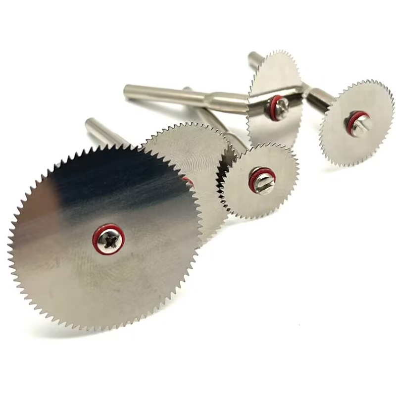 15 unids/set 32mm/25mm/22mm Mini hoja de sierra Circular disco de corte de acero inoxidable rueda de corte de madera para herramienta rotativa Dremel