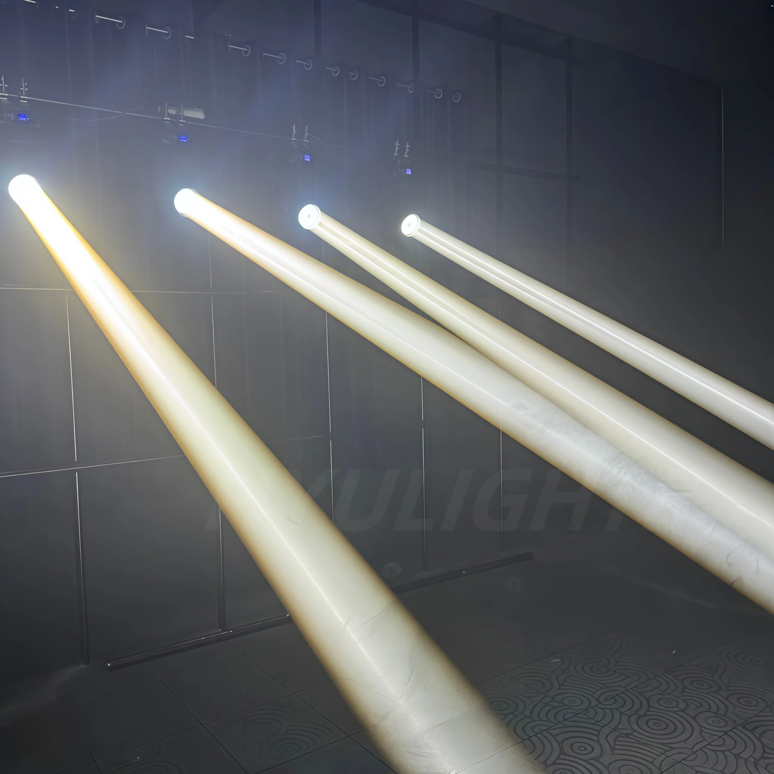 300 W Mini BEAM mit Halo-Effekt Moving Head Licht 14R Beam Wah Zoom Sharpy 16 Kanäle 48 rotierende Prismen DMX Bühnen-DJ-Lichter