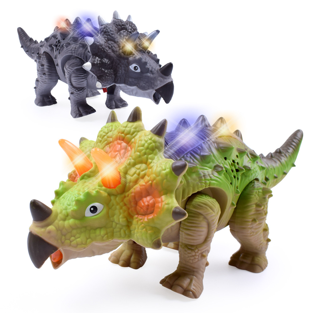 Falando e andando dinossauro elétrico brinquedos interativos crianças brinquedos animais presente tiranossauro rex