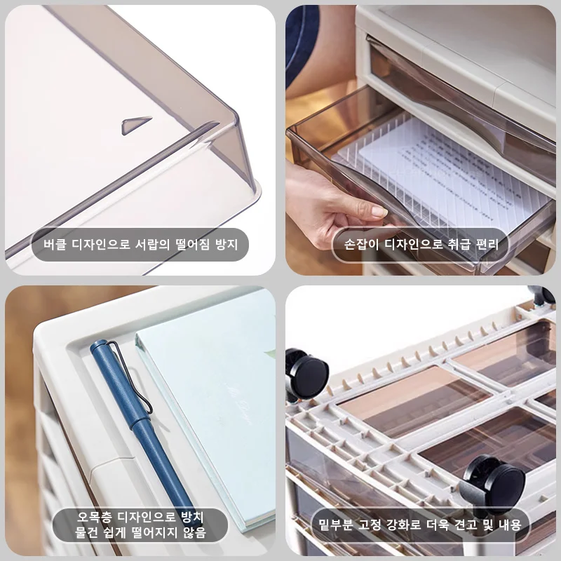 Armadietto portaoggetti mobile con cassetti in plastica trasparente, scatola portaoggetti multistrato, armadietto portaoggetti per file, scatola portaoggetti con cassetti con ruote per unghie