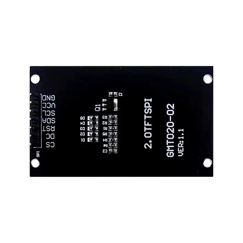 Pantalla TFT, unidad LCD OLED de 2,0 pulgadas IC ST7789V 240RGBx320, interfaz SPI de matriz de puntos para módulo de pantalla LCD a todo Color Arduio