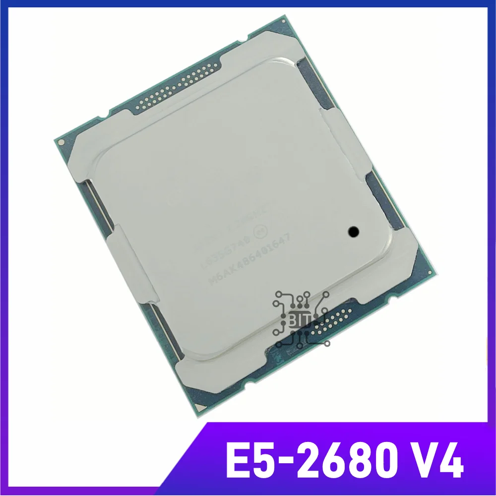Ban Đầu Xeon E5 2680 V4 LGA 2011-3 Bộ Xử Lý CPU 2.4Ghz 14-Core Và 28 Ren 120W E5-2680V4 Miễn Phí Vận Chuyển