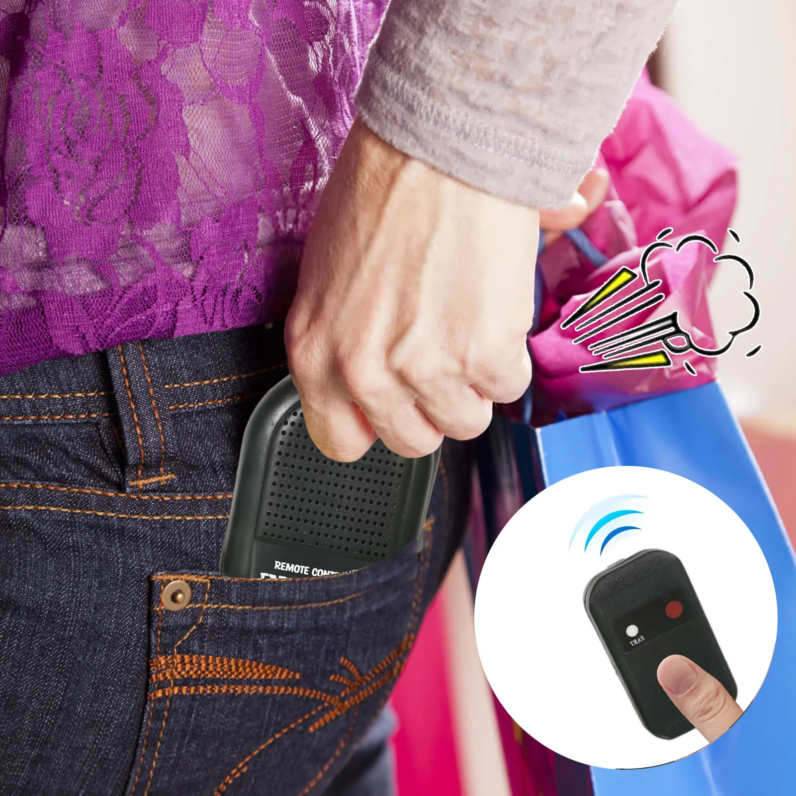 Chích Mới Lạ Đánh Rắm Máy Trò Chơi Khăm Farting Tiếng Ồn Máy Làm Đảng Đồ Chơi Trò Chơi Khăm Kích Thước Bỏ Túi Vui Nhộn Đồ Chơi Cho Tháng 4 FoolsDay