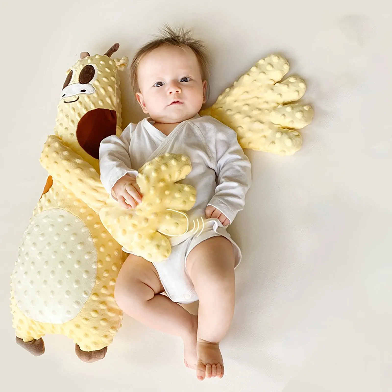 Cuscino per bambola che dorme per bambini, palmo lenitivo, telecomando, compagno di sonno elettrico, cuscino automatico per bambini, allattamento