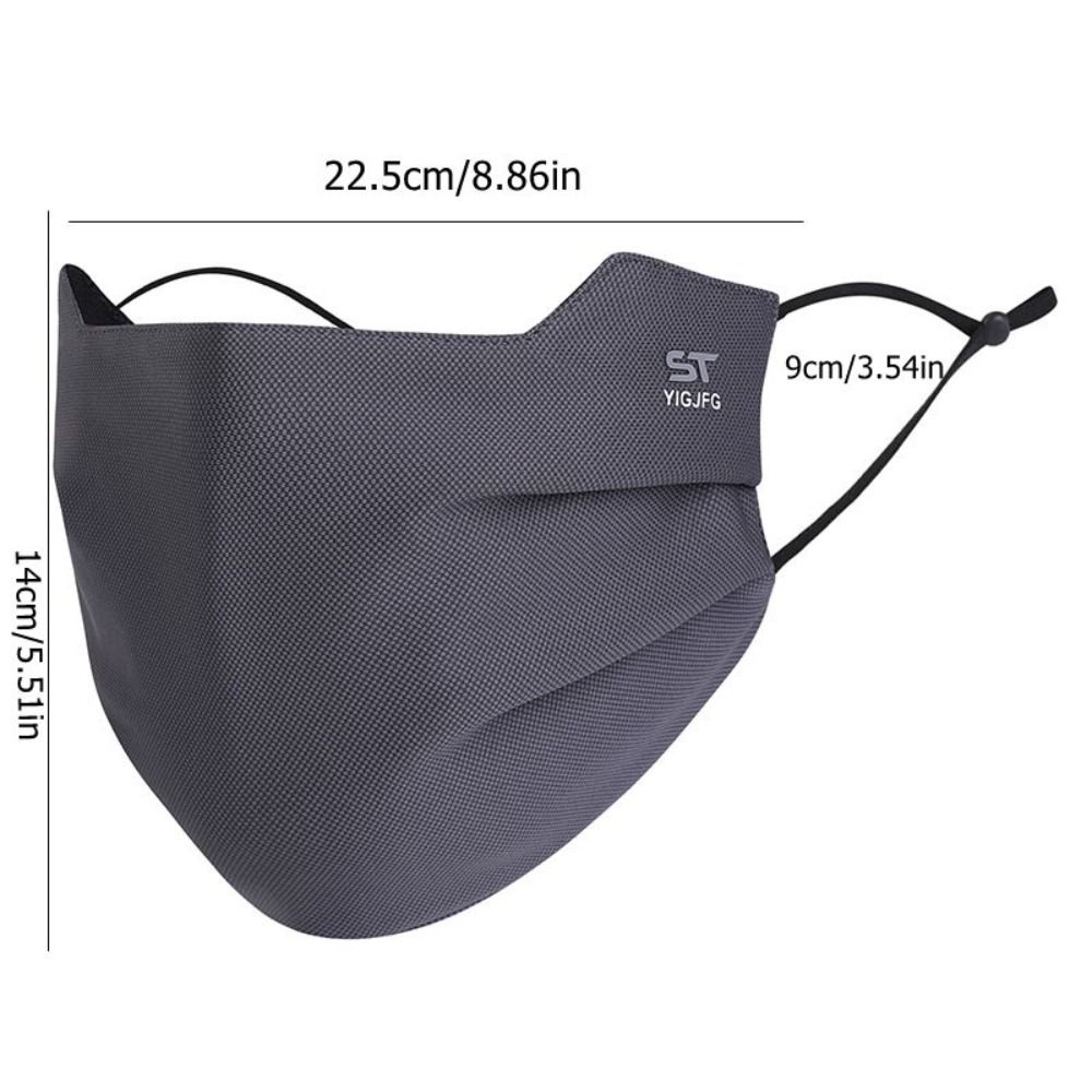New Trendy Washable Sun Protection Face Mask Reusable Breathable UV Face Shield Windproof Warm Face Cover Running Riding