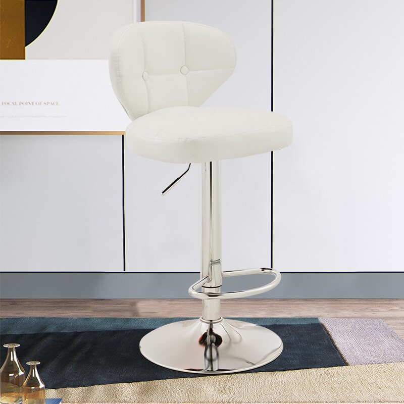 Sillas de comedor para acampar, Bar al aire libre, cafetería, desayuno, altura ajustable, elegante, restaurante, taburete giratorio, suelo de espera