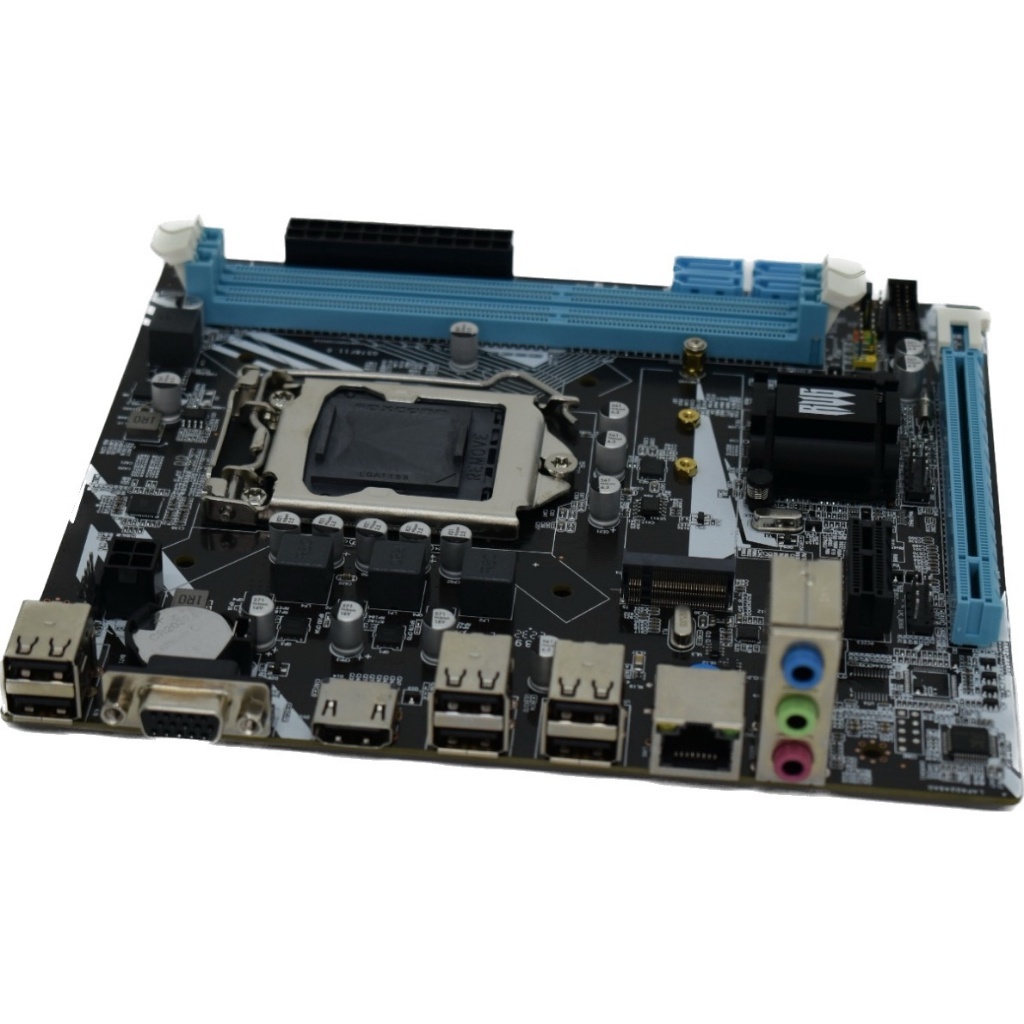 Intel i3 i5 i7 soquete 1155, kp-h61k, hdmi/vga/ddr3