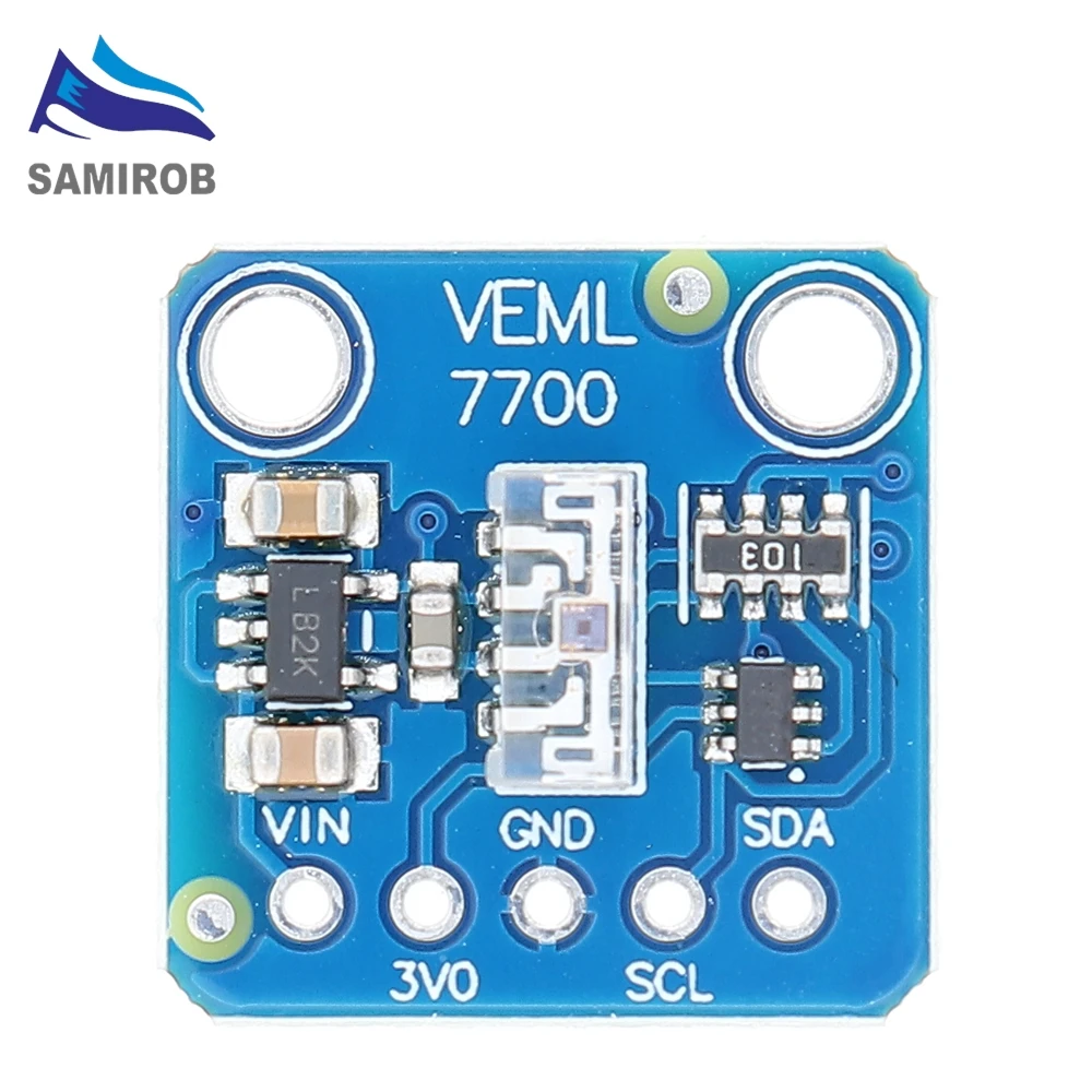 SAMIROB VEML7700 Ambient Light Sensor 120k Lux Light measuring Sensor Board 3.3V 5V I2C IIC Interface for Arduino Raspberry Pi