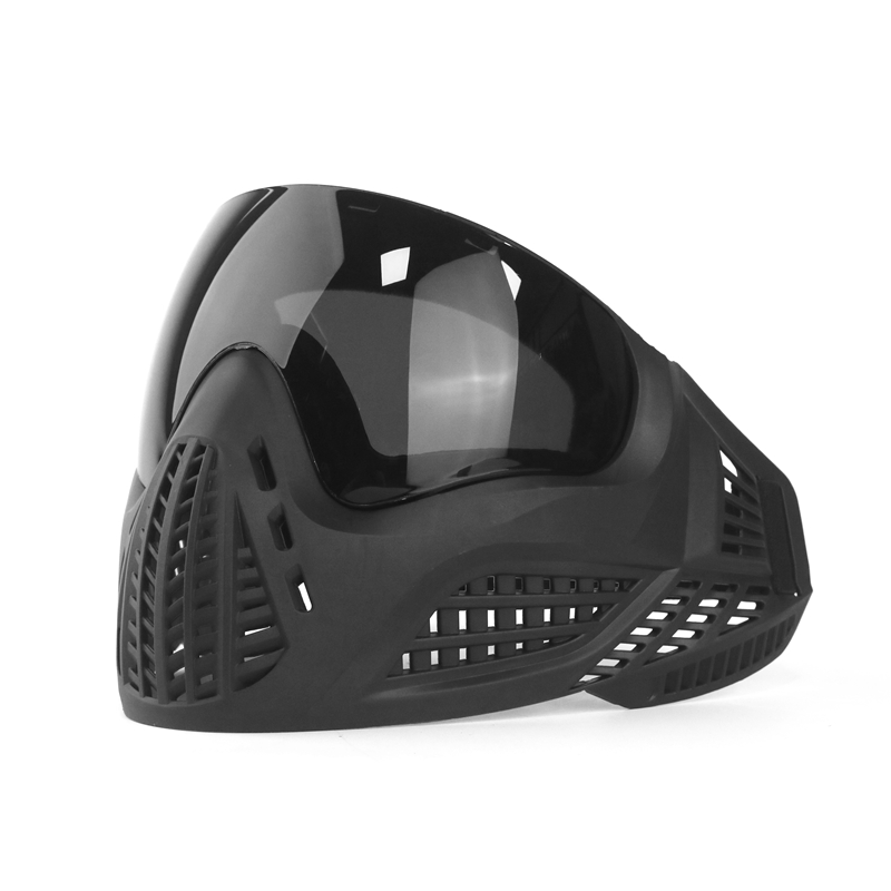 Zlangsports Tattico Paintball Airsoft maschera protettiva integrale può essere Euipped con fotocamera sportiva CS Cosplay maschere di Halloween