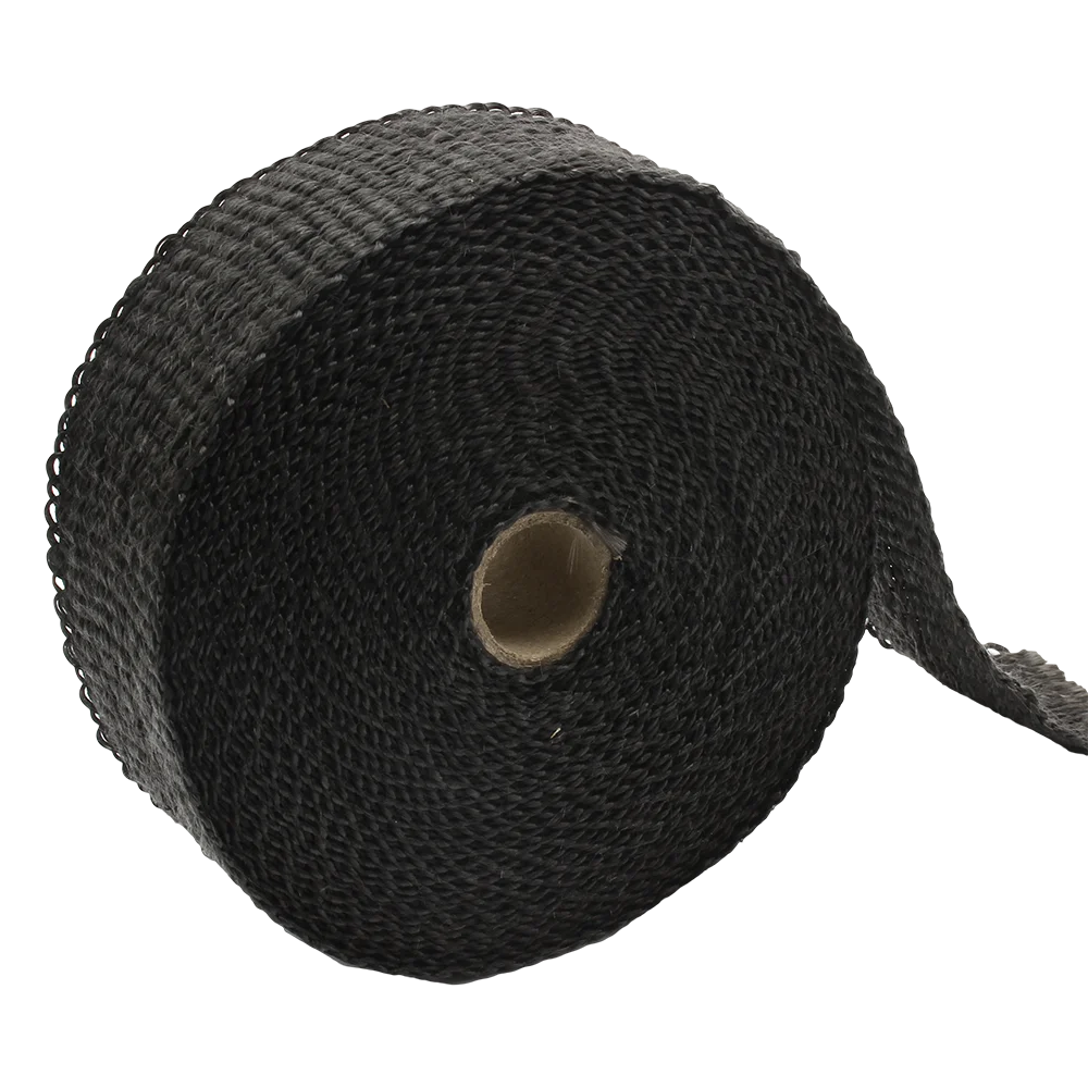 Motocyklowa taśma termiczna wydechu Sportowy tłumik Wrap 5cm 5M 10M 15M Osłona termiczna odporna na ciepło ze stali nierdzewnej Dirt Bike Car