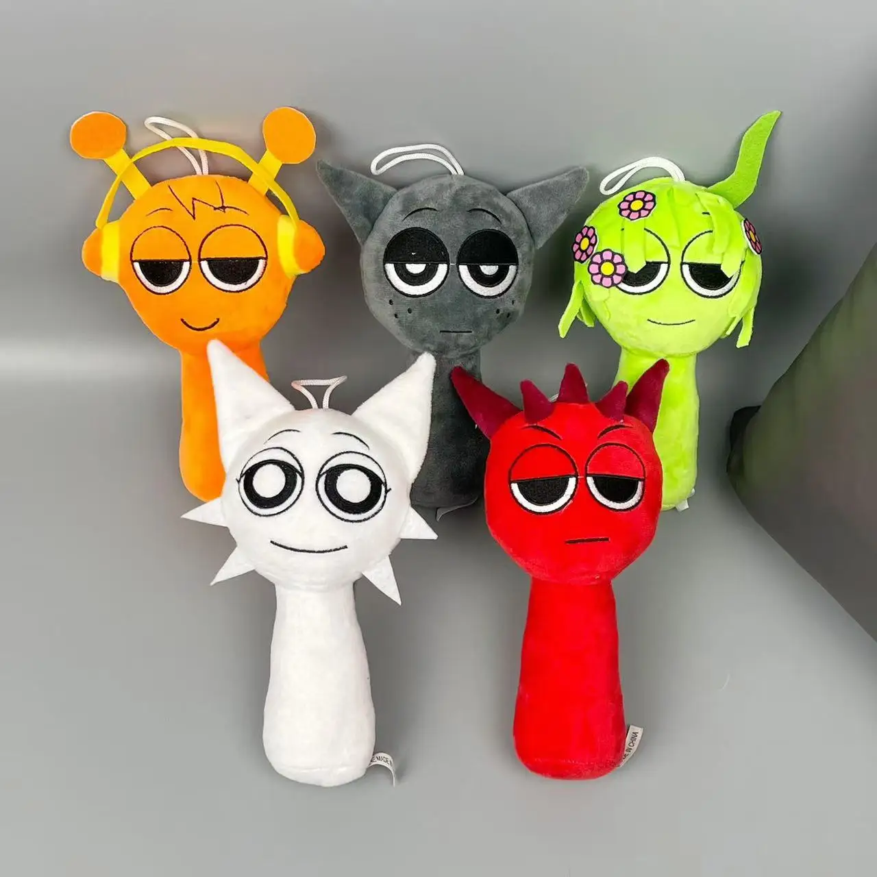 Sprunki Plüschtiere Sprunki Incredibox Plüschpuppe Sprunki Spiel Cartoon Kissen Kinder Geburtstagsgeschenke Stoffpuppen Weihnachtsgeschenk