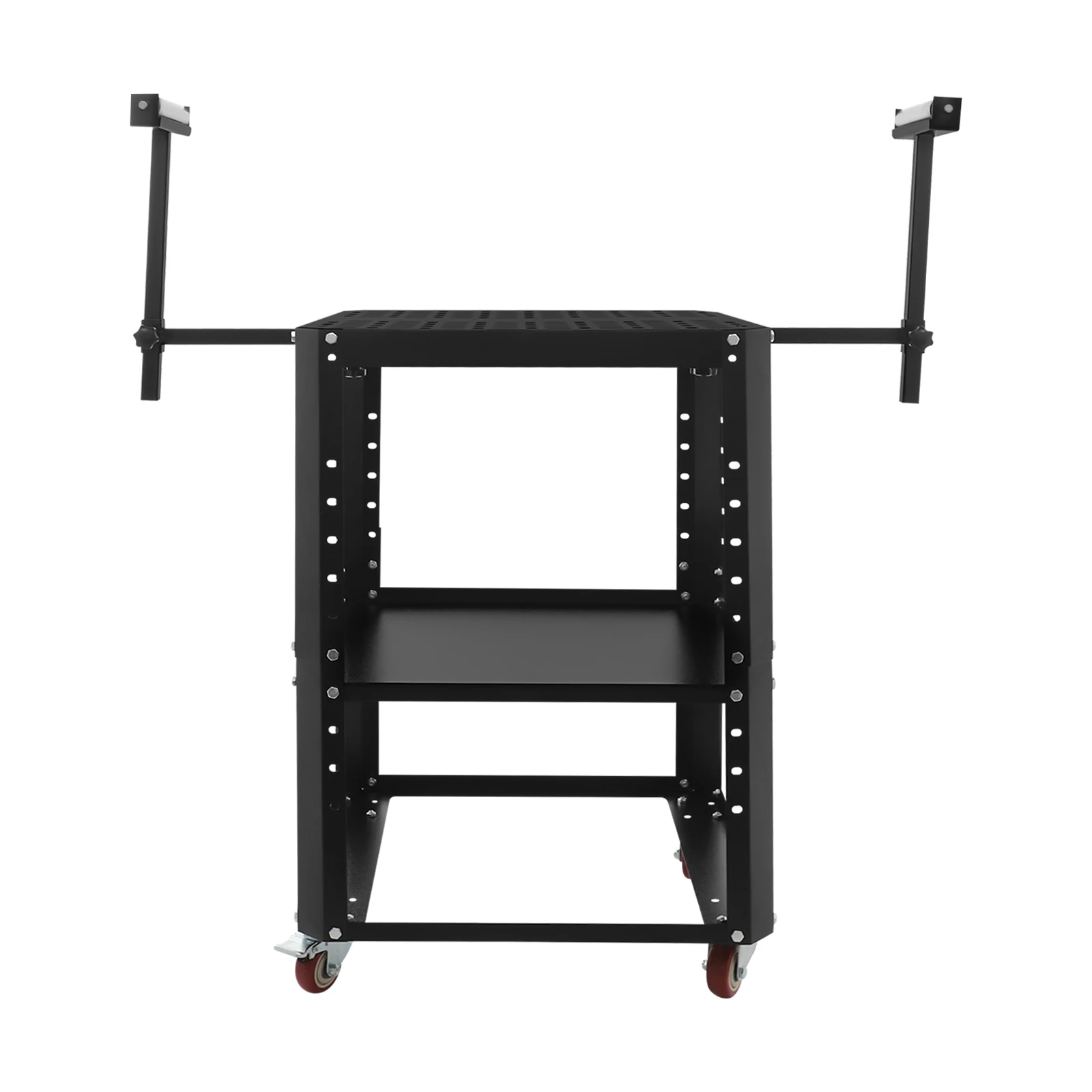 550 lbs Rolling Planer Stand Height Adjustable Planer Table with Extension Rollers for Professional Woodworkers, Renovators, etc