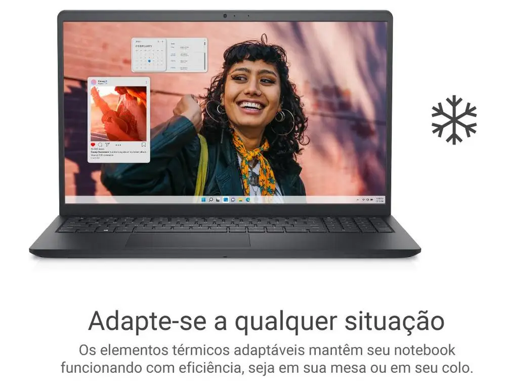 Notebook Dell Inspiron 15 Intel Core i7 16GB RAM 1TB SSD 15,6" Full HD Windows 11 i15-i1300-A80P