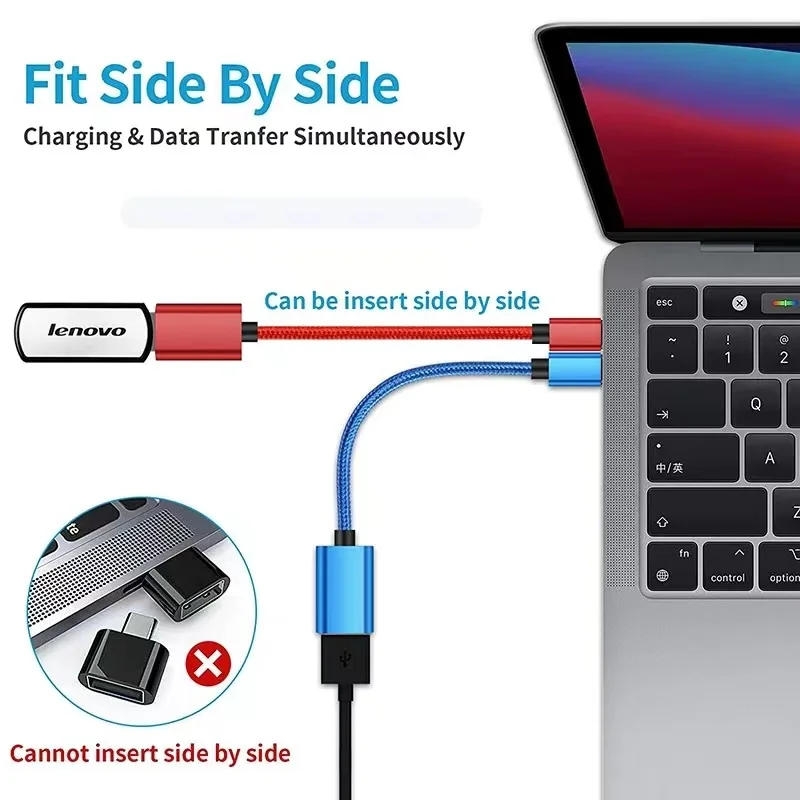 Android Type-C - USB 2.0変換ケーブル、USBフラッシュドライブ、データタブレット、カードリーダー、OTG接続ボックス、マウス