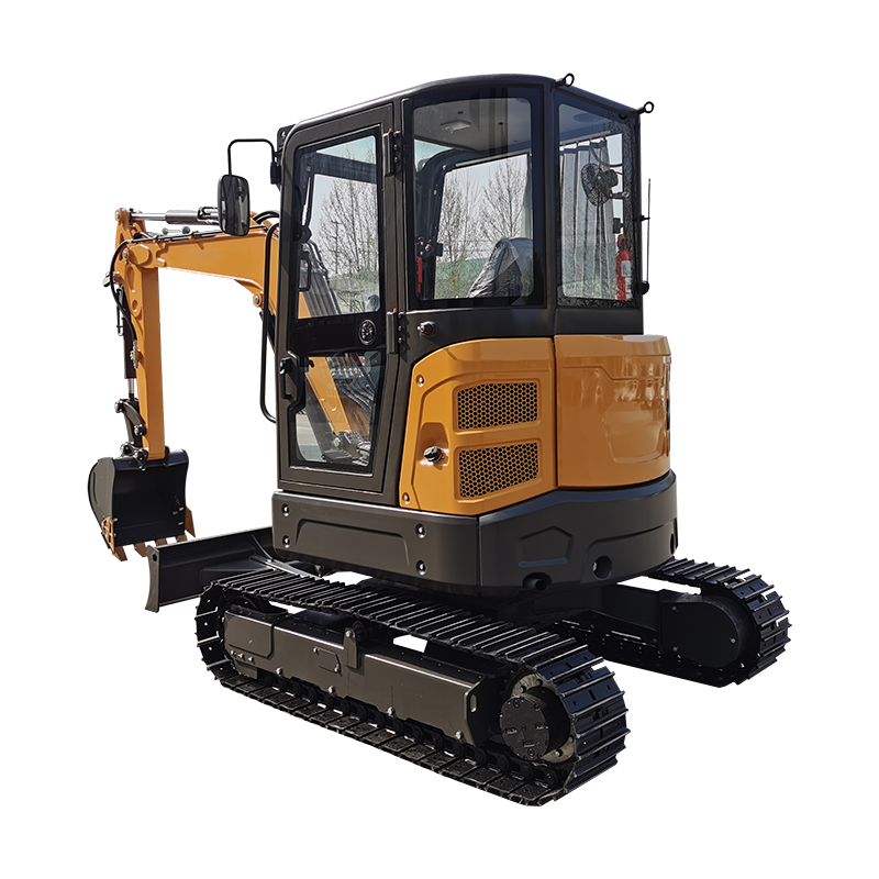 カスタマイズされた小型家庭用掘削機、土壌掘削機、農業用マイクロ掘削機、4トンのクローラー、小型フックマシンエンジニアリング