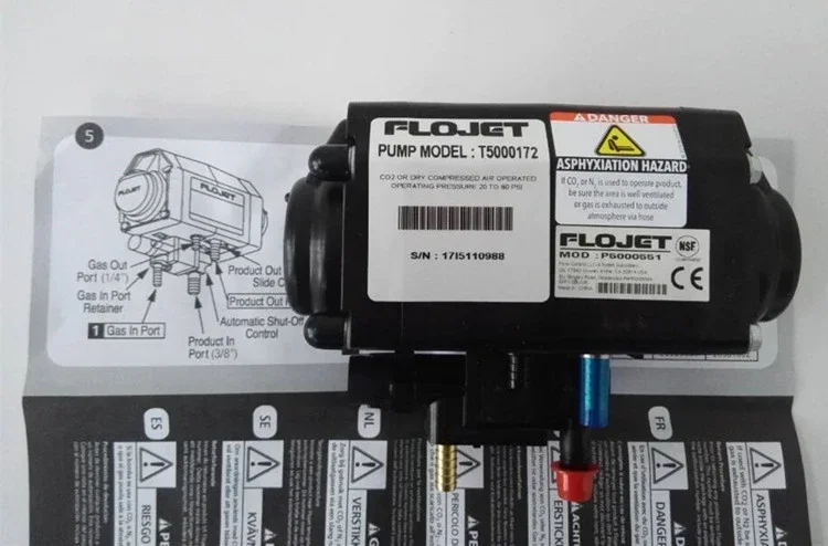 Nouveau pour Flojet T 5000140   Pepsi Cola BIB pompe sirop pompe Cola Machine boisson Machine réglage Machine accessoires livraison rapide