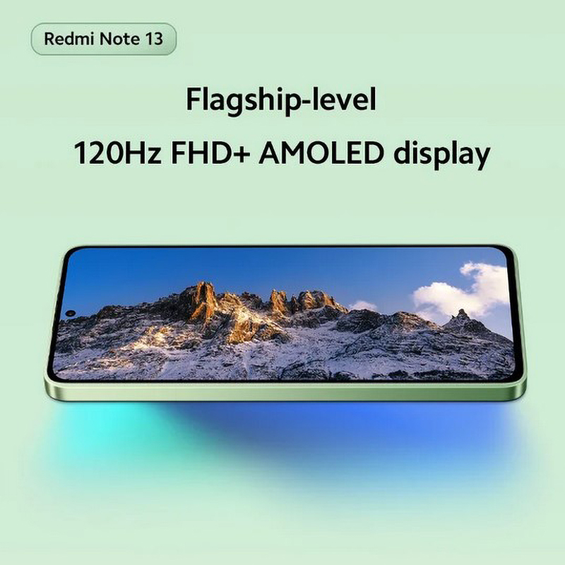 Xiaomi Redmi Note 13 4G Versão Global 5000mAh Snapdragon ®   685 Câmera 108MP 120Hz AMOLED display 33W de carregamento