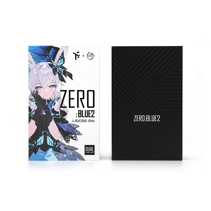 TRUTHEAR Zero: auriculares BLUE2 con controladores dinámicos duales lEMs con Cable desmontable en la oreja auriculares 0,78mm 2 pines enchufe de 3,5mm