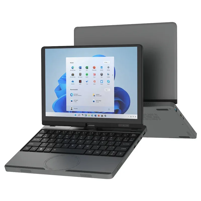 Máy tính xách tay mini màn hình cảm ứng 10.5 inch, máy tính xách tay kim loại, máy tính bỏ túi mini