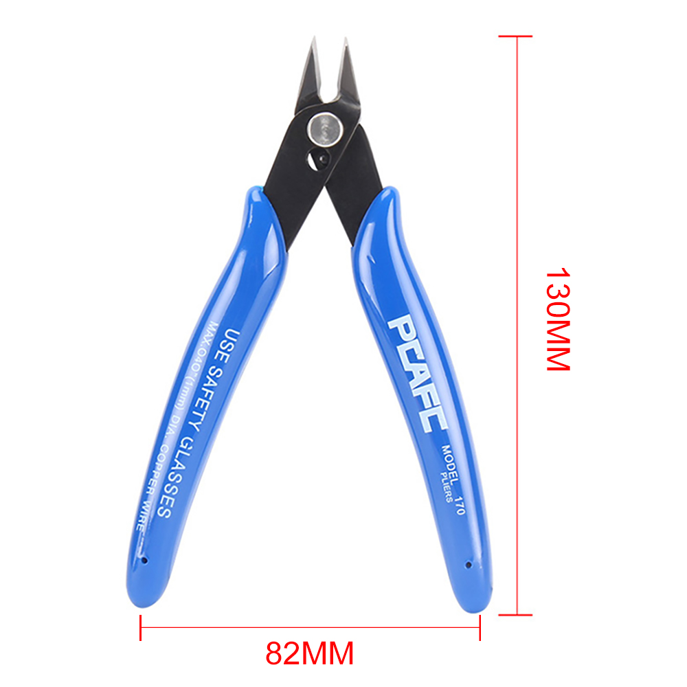 1/5/10PCS PLATO 170 Universal Pliers DIY Electronic Diagonal Side Cutting Nippers Wire Cable Cutter 3D Printer Parts Hand Tools