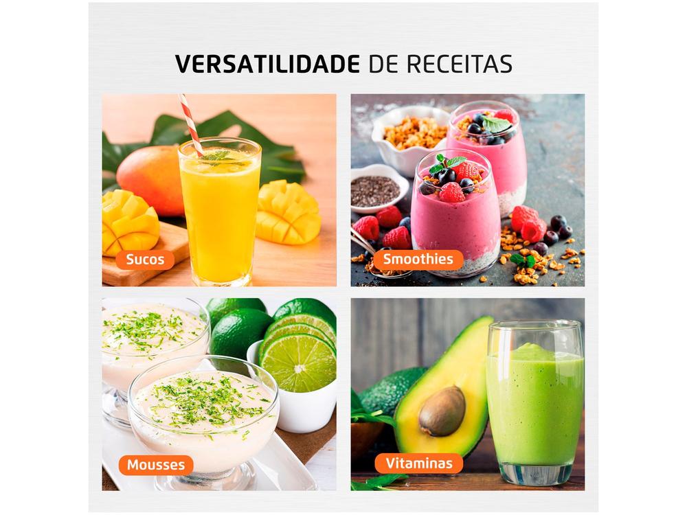 Liquidificador Mondial Ultra Facility Power 2 Velocidades 550W Preto - 110V