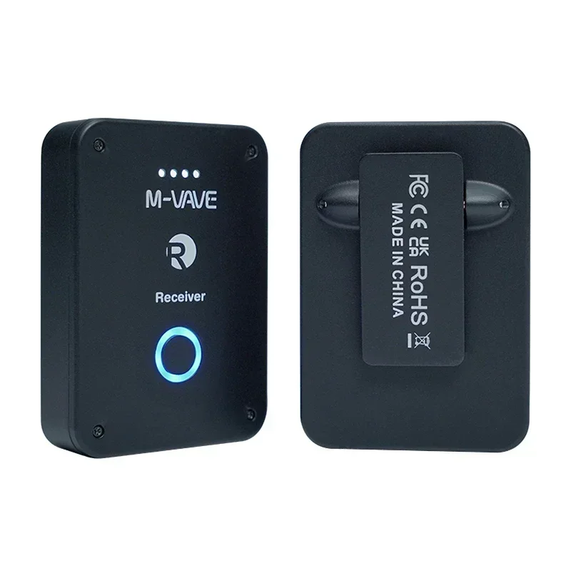 M-VAWE WP-9 Wireless Earphone Monitor 2.4G Rechargeable Transmitter Receiver with Volume Support Stereo Mono Mute Function