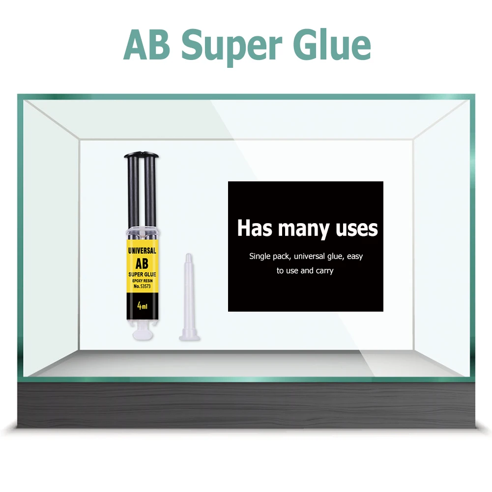 1-20PCS 4ML/25ML 에폭시 수지 액체 AB 접착제 플라스틱 나무 강력한 빠른 건조 접착제 접착제 방수 금속 수리 접착제