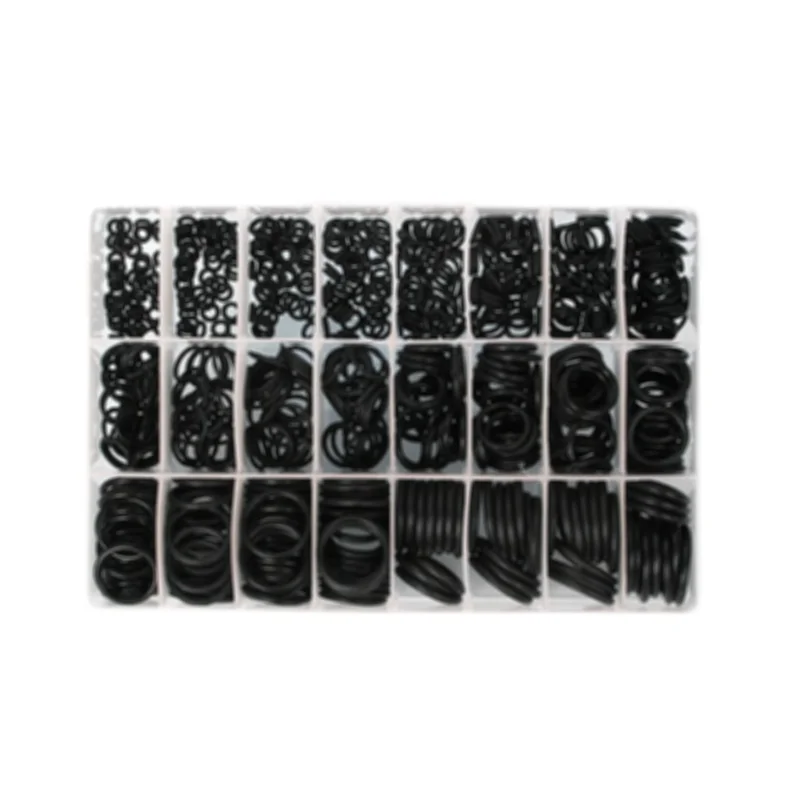 O Ring Set Dichtung Kit R134a R12 HNBR Gummi O-Ringe Sortiment Für Auto Automotive Klimaanlage A/C System Reparatur Werkzeug