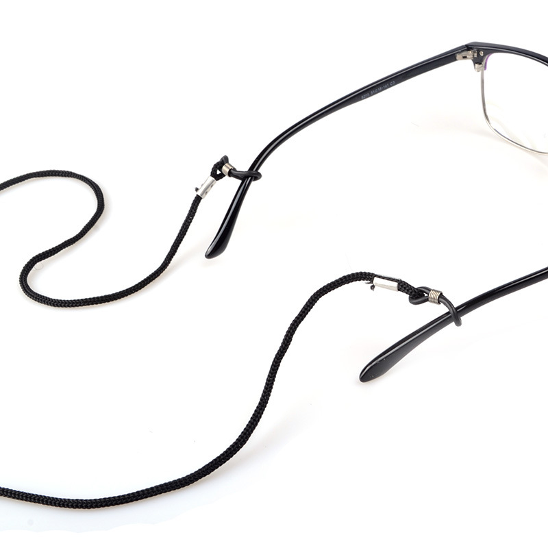 12 unidades/lotes colorido óculos corrente moda náilon antiderrapante óculos cordão anti-perdido óculos corda acessórios