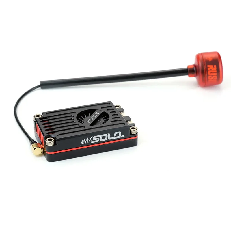 RUSH TANK MAX SOLO VTX Trasmettitore video VTX 48CH ad alta potenza da 2,5 W con guscio CNC per RC FPV Dron ad ala fissa a lungo raggio