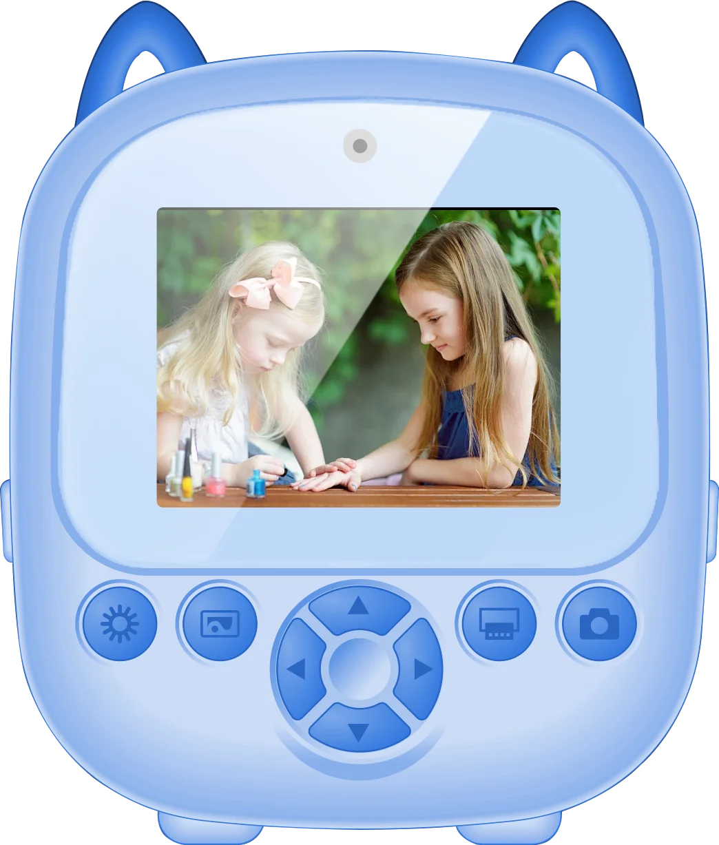 S5 Children HD Digital Camera Thermal Print Camera Photo Printing Camera HD Video For Kids Gift