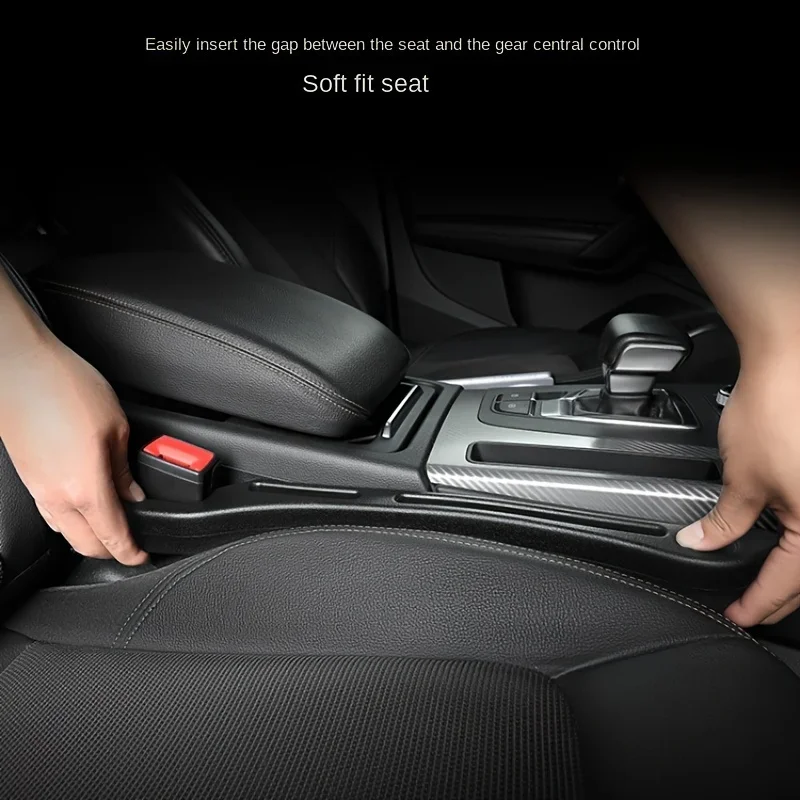 Tapón Universal para espacio de asiento de coche, relleno de costuras, tira antifugas, tiras de relleno de ranura lateral para asiento, accesorios interiores antipérdida para vehículo