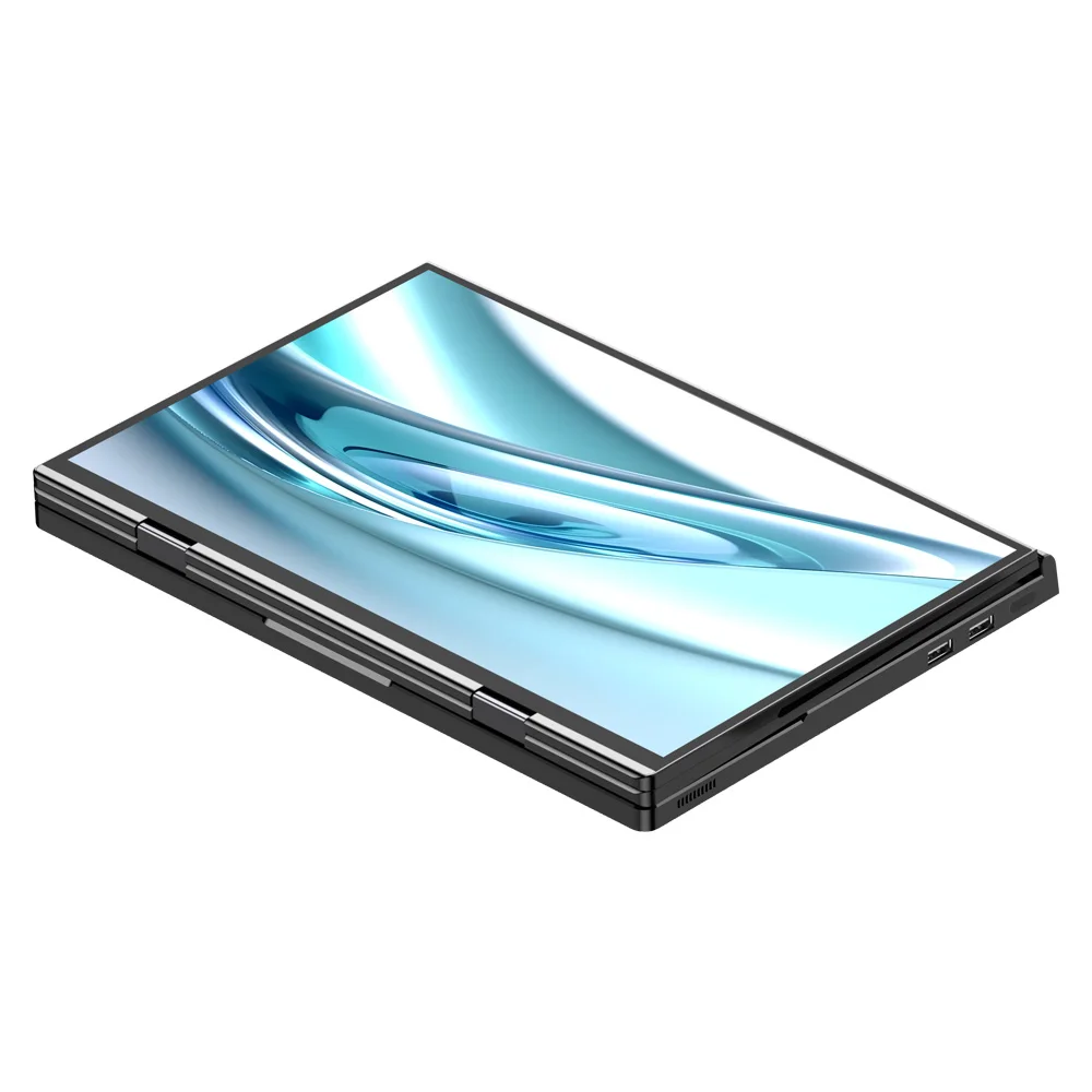 GPD DUO mini PC 13 Inch Dual Touch Screen AMD AI 9 HX 370 Processor Can be flipped 180 64GB RAM 2TB SSD Portable Business Laptop