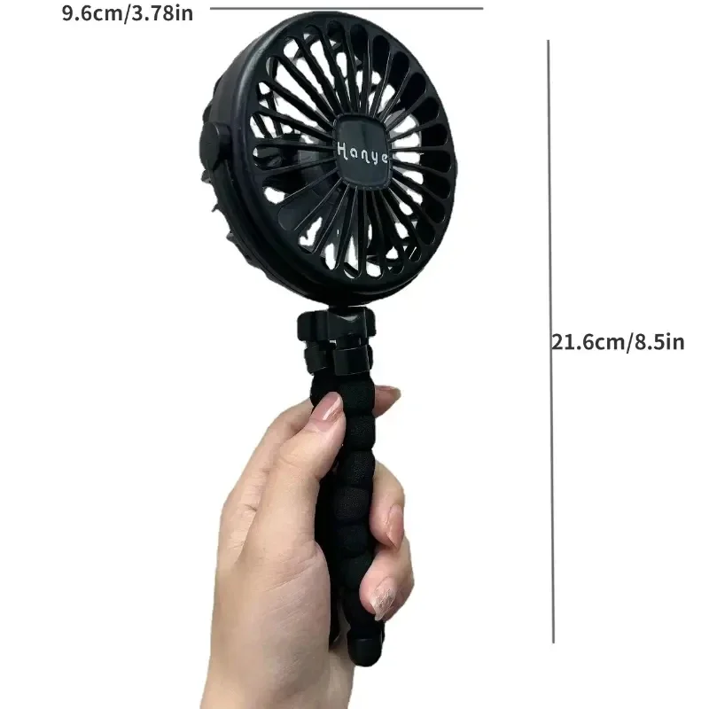 Ventilatore per passeggino portatile ricaricabile USB senza lama piccoli ventilatori pieghevoli Mini ventilatore ventilatore da tavolo silenzioso ventilatore da collo per esterno
