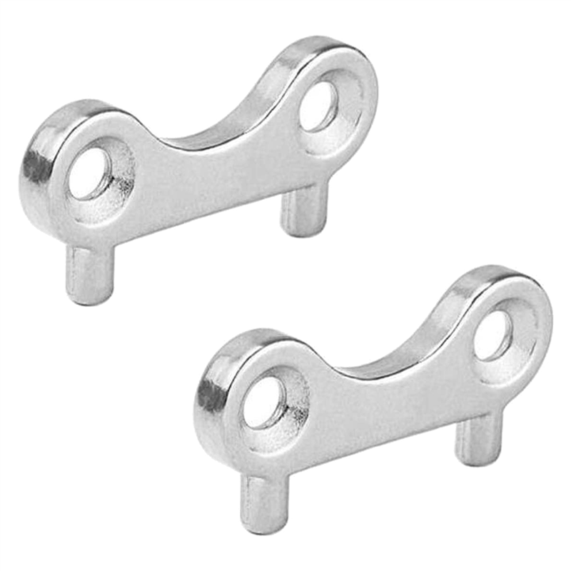 2 Stuks Zeeboot Gasdop Sleutel Roestvrij Staal Gas Water Brandstoftank Vulgereedschap Marine Jacht Boot Accessoires