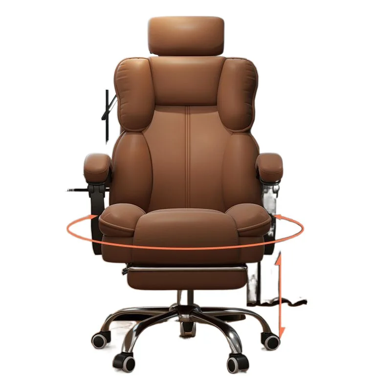 เก้าอี้คอมพิวเตอร์ห้องนั่งเล่นห้องนอนเก้าอี้สบาย Sedentary Boss ที่นั่ง Home Ergonomics พนักพิงสตูล