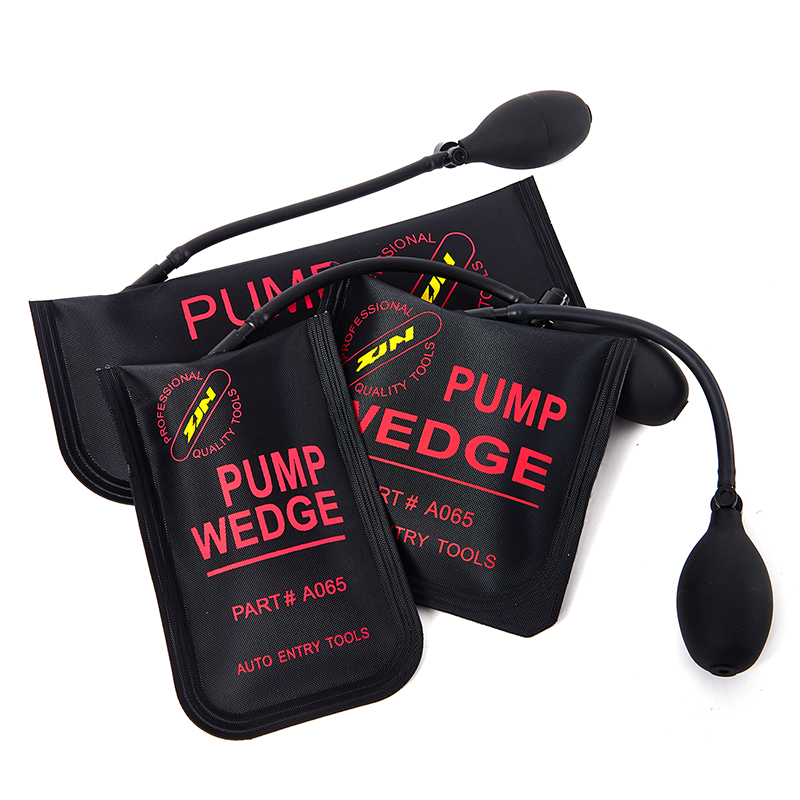 1pc エアバッグクッションハンドポンプ自動エアウェッジインフレータブル車のドアオープナー診断新 TPU + 420D 複合布