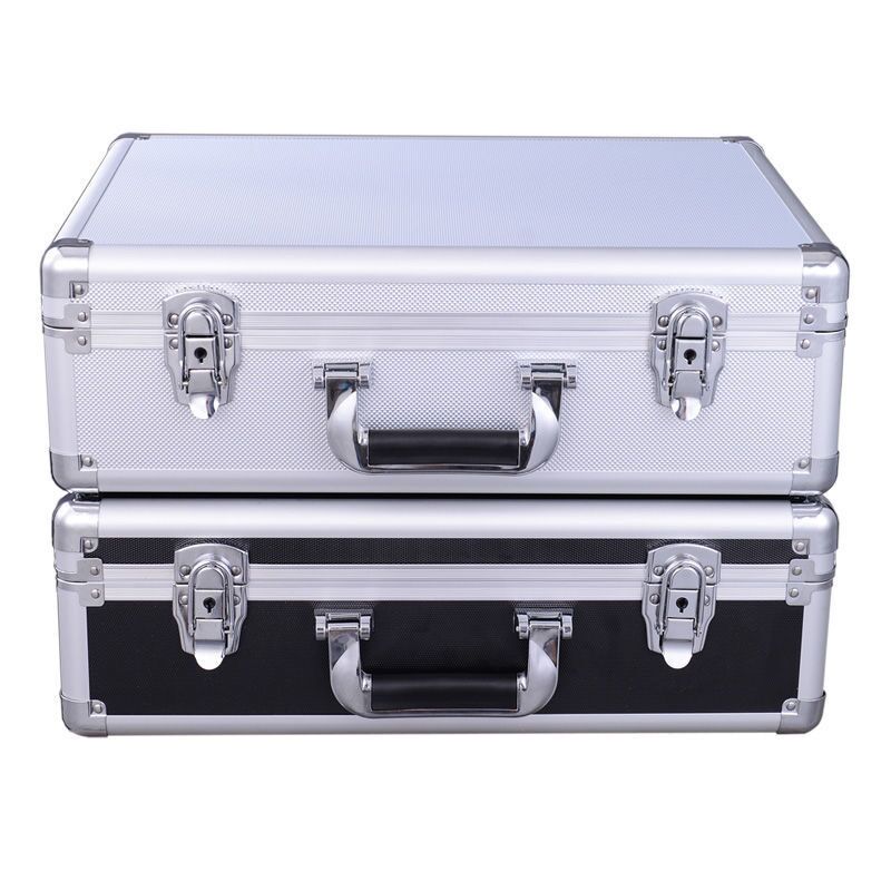 Toolbox Multifunctional Large Portable Display Box Instrument Equipment Case Aviation Suitcase Aluminum Storage With Sponge