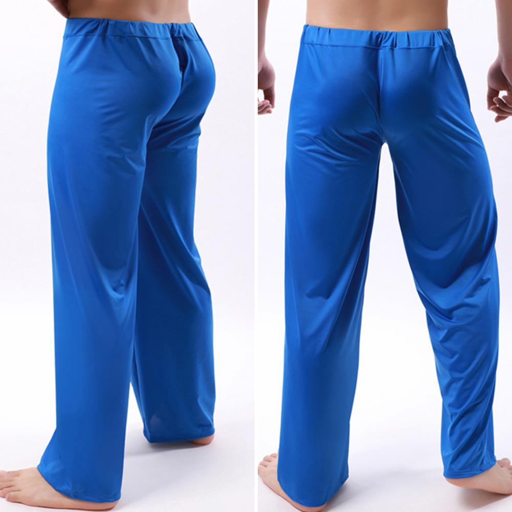 Pantalones rectos sueltos de Color puro, pantalones de chándal para hombre, pantalones largos informales de Modal para primavera, pantalones deportivos de Yoga para hombre, ropa de baile a la moda