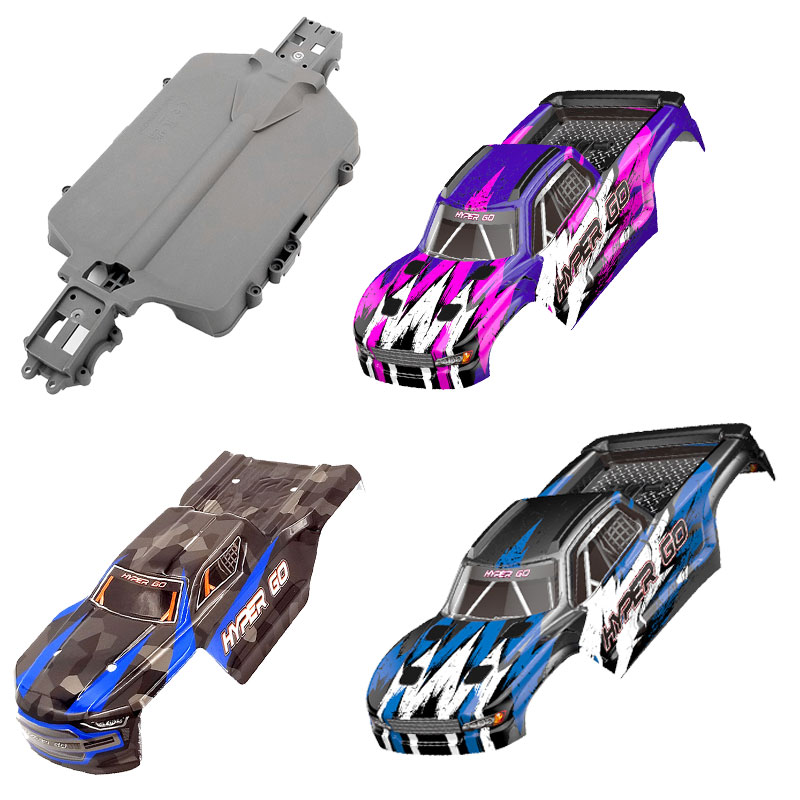 Piezas de repuesto originales para MJX Hyper Go H16H H16E H16P 16207 16208 16209 16210 accesorios de coche RC