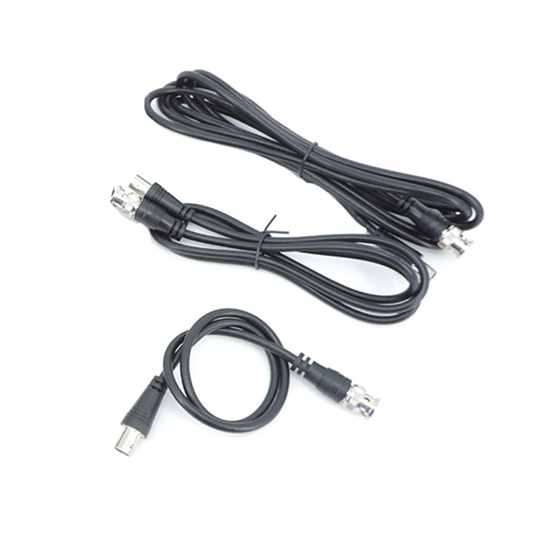 0,5 M 1M 3/2m BNC macho a hembra adaptador conector de vídeo Cable adaptador de línea Coaxial para extensión de cámara CCTV