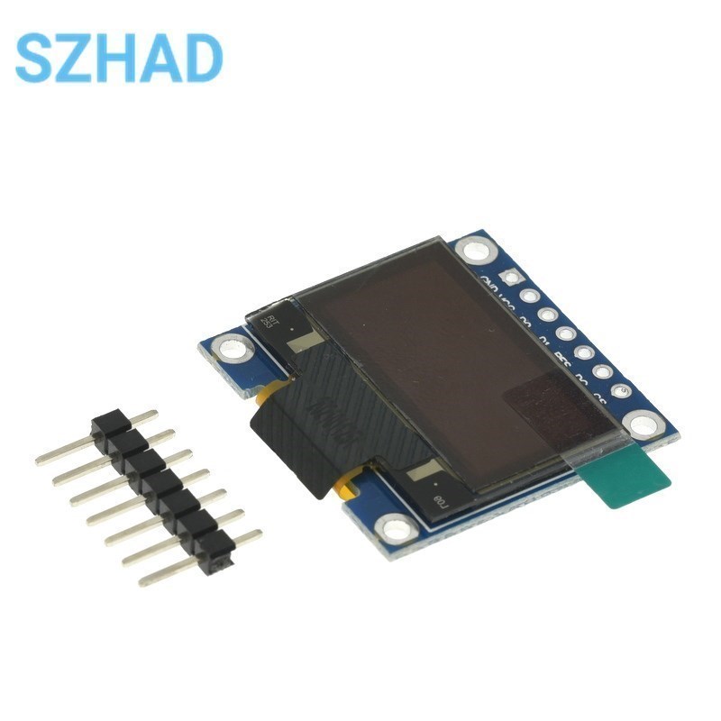 Placa de pantalla LCD para Arduino, módulo de pantalla OLED de 0,96 pulgadas, serie IIC SPI, 7 pines, Blanco/azul/Amarillo, Azul/amarillo, SSD1306 12864