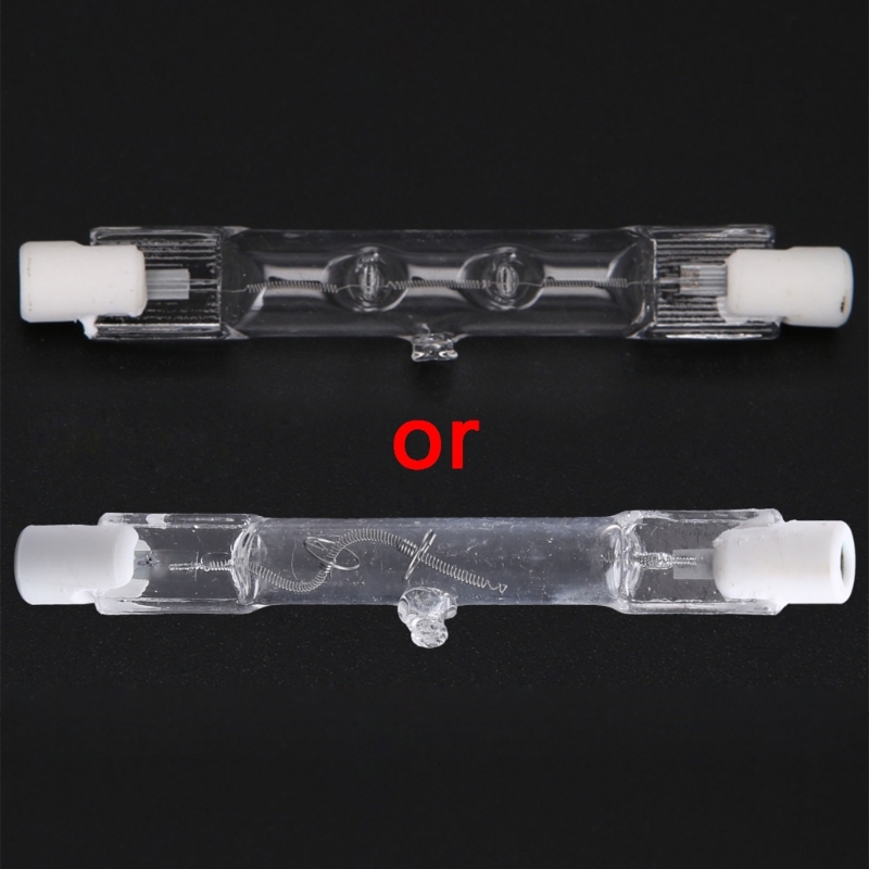 Bombilla lineal halógena R7S 100W/150W/500W 78mm/118mm Doble extremo CA 220-240V