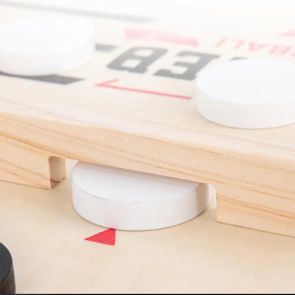 Jogos de vencedor de futebol de madeira pai-filho jogo de hóquei de mesa catapulta xadrez brinquedo interativo jogo de tabuleiro brinquedos para crianças