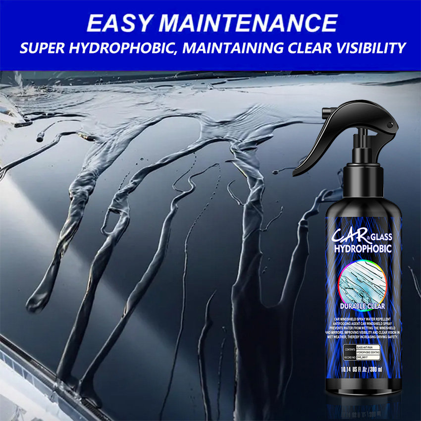 Water Repellent Spray Anti Rain Coating For Car Glass Hydrophobic Anti-rain Car Liquid Windshield Mirror Mask Auto Polish Kit