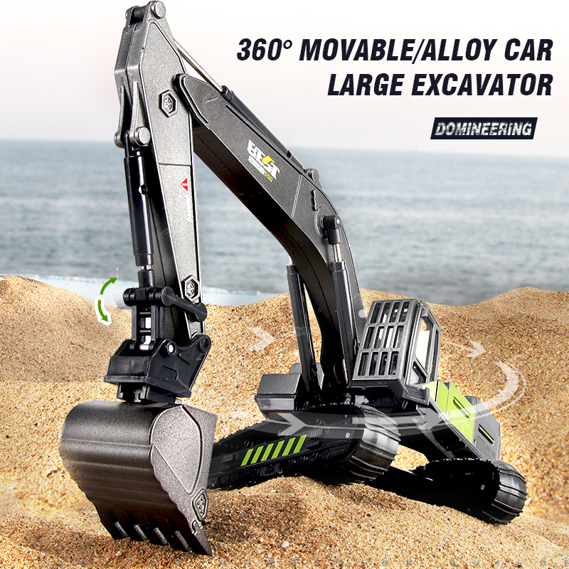 1/50 Modellauto Bulldozer LKW Bagger Kran Gabelstapler Bautechnik Fahrzeug Spielzeug für Jungen Kinder Lernspielzeug